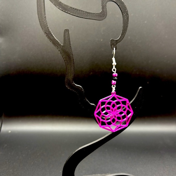 Geometric Earrings - Picture 4 of 6